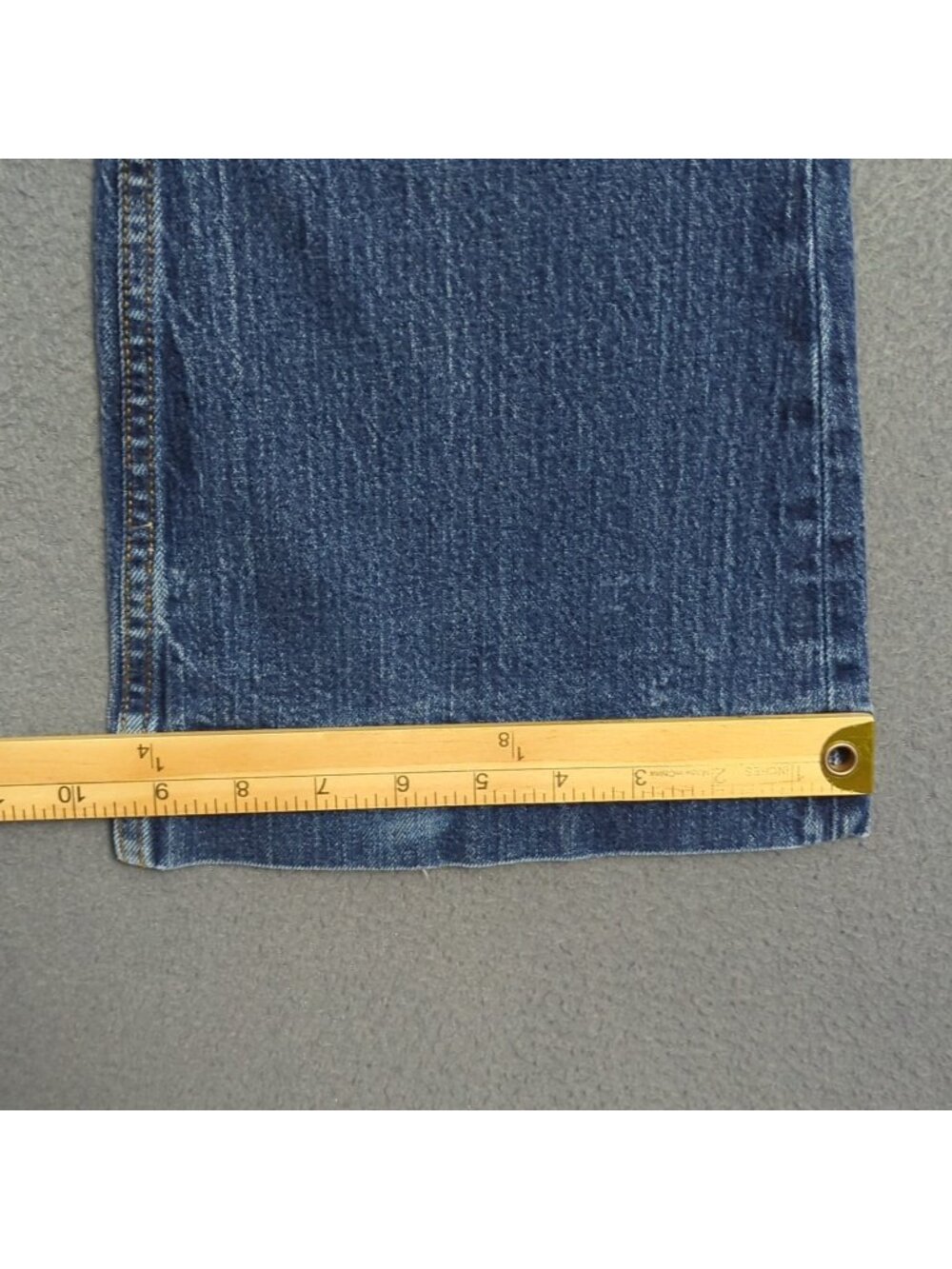 Kimes Ranch Jeans Women's 0x36 Blue Jennifer High Rise Wide Flare Leg Western - Picture 11 of 14